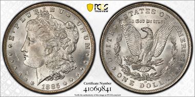 1885-O $1 MS64