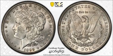 1899-O $1 MS63