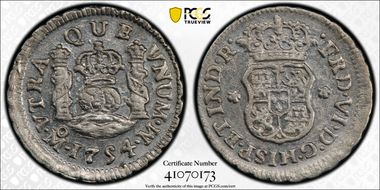 1754-Mo M 1/2 R Calico-87 MS61