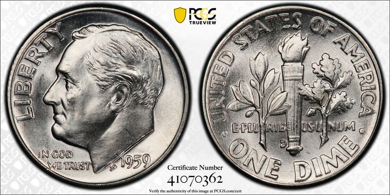 Cert 41070362 - Coin Image