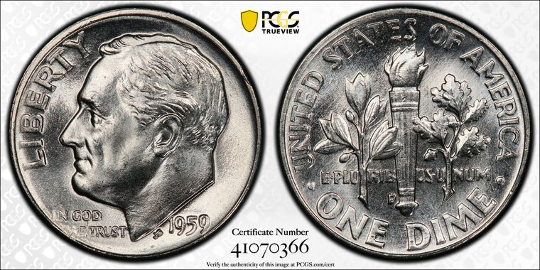 Cert 41070366 - Coin Image