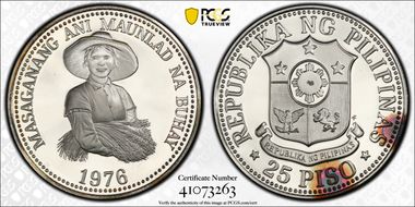 1976-FM 25 Piso F.A.O. PR66DCAM