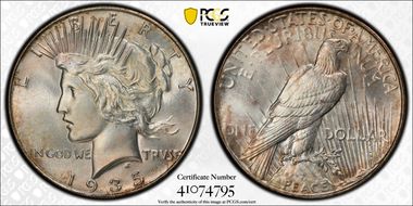 1935 $1 MS67
