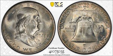 1948-D 50C MS66+ FBL