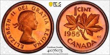 1955 1C Strap PL67RD