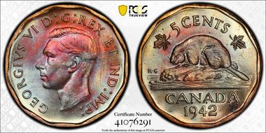 1942 5C Tombac MS64