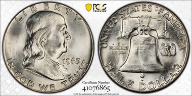 1963 50C "Bugs Bunny" FS-401 MS65FBL