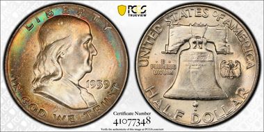 1959 50C MS66+ FBL