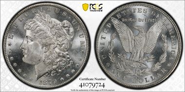 1879-S $1 MS66