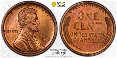 1916 1C PR65RB