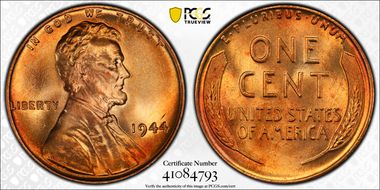 1944 1C MS67+ RD