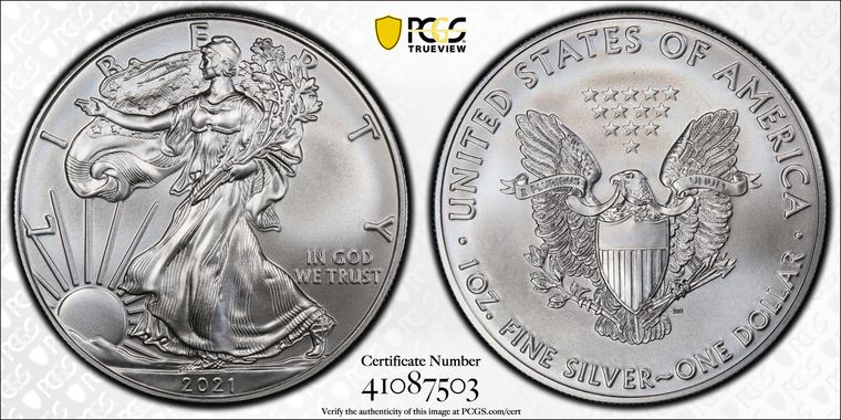 Cert 41087503 - Coin Image