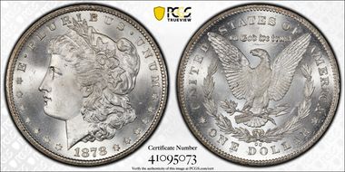 1878-CC $1 MS66+ 
