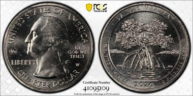 2020-W 25C Salt River Bay NP V75 MS65