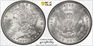1898 $1 MS67