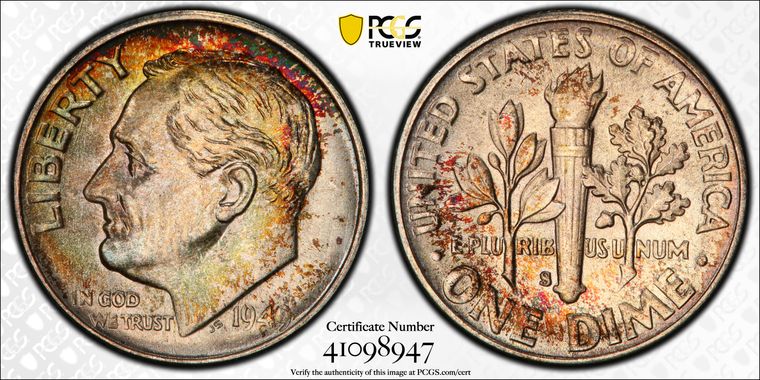 Cert 41098947 - Coin Image