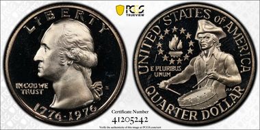 1976-S 25C Clad PR68DCAM