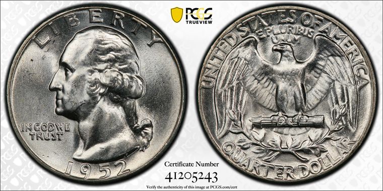 Cert 41205243 - Coin Image