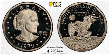 1979-S SBA$1 Type 1 PR68DCAM