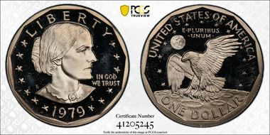 1979-S SBA$1 Type 1 PR68DCAM