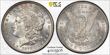 1878-S $1 MS63