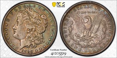 1892-S $1 VF25