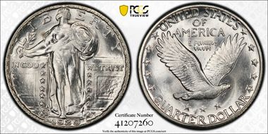 1929-S 25C MS64
