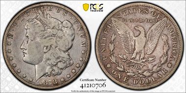 1878-CC $1 VG10