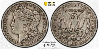 1901-S $1 F15