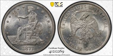 1877-S T$1 MS61