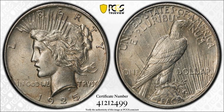 Cert 41212499 - Coin Image