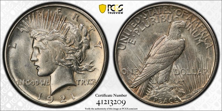 Cert 41213209 - Coin Image