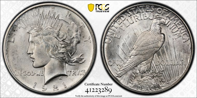 Cert 41223289 - Coin Image