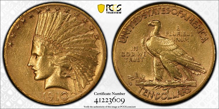 Cert 41223609 - Coin Image