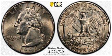 1995-P 25C MS64