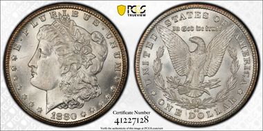 1880-CC $1 MS65+