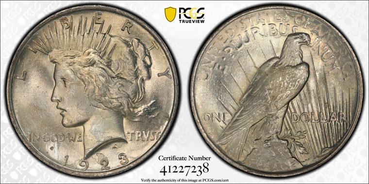 Cert 41227238 - Coin Image