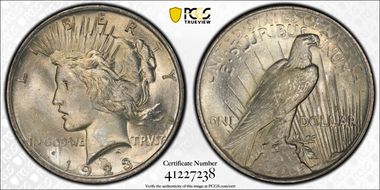 1923 $1 MS65
