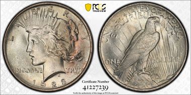 1923 $1 MS65