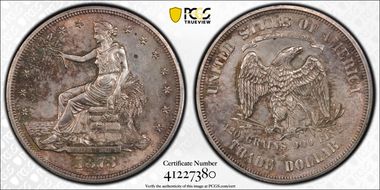 1873-S T$1 Trade N1