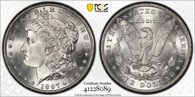 1897-S $1 MS66