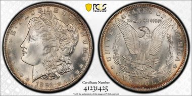 1891 $1 MS66