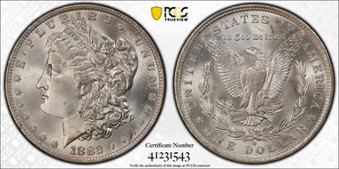 1882-O $1 MS66