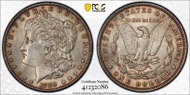 1889 $1 MS62