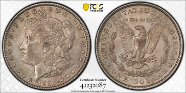 1896 $1 AU53