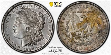 1885 $1 N1