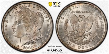 1880-CC $1 MS64+