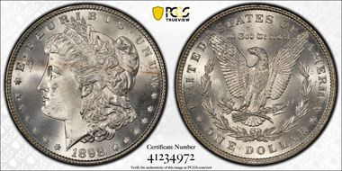1898 $1 MS66
