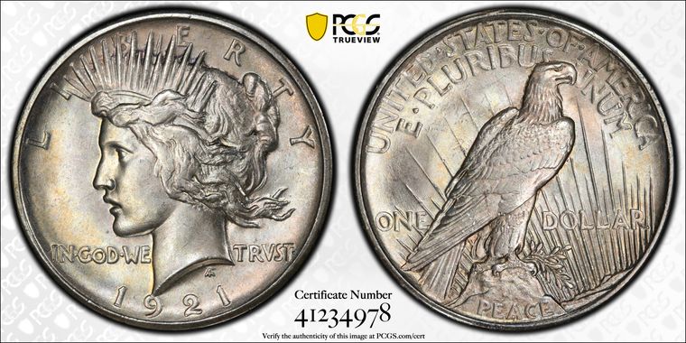 Cert 41234978 - Coin Image