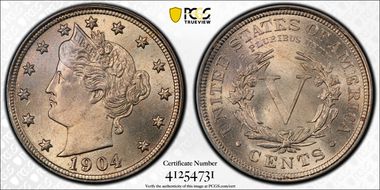 1904 5C MS65